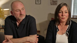 Mark and Ros Dowey have made a direct appeal to criminals involved in sextortion