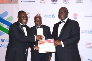 Alan Kyerematen was honoured for his support to the pharmaceutical industry