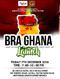 Bra Ghana campaign will be launched on December 7, 2018