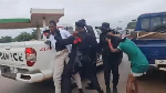 Gunshots vs Stones: Watch as nursing students clash with police during demonstration