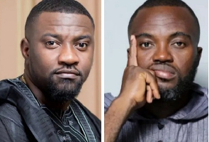 Actors John Dumelo and Fred Nuamah