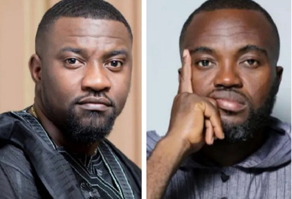 John Dumelo (left) and Fred Nuamah (right)