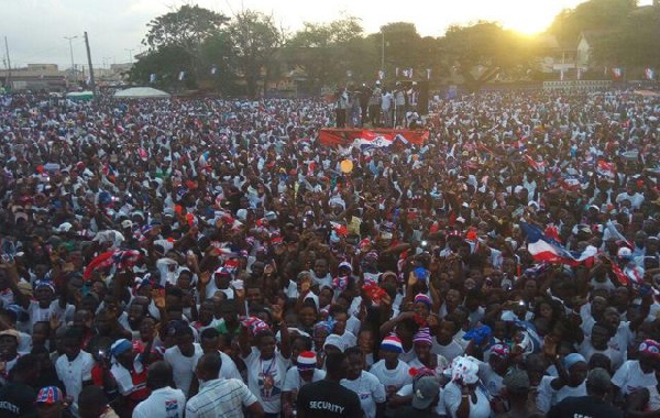 File photo: NPP supporters at a rally