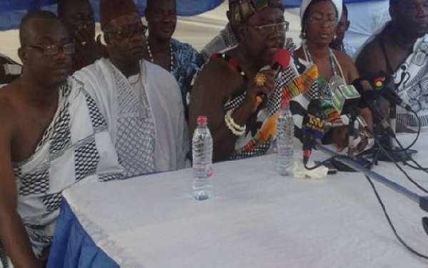 Principal kingmaker of the Ga State (Dzaasetse), Dr. Nii Tetteh Kwei