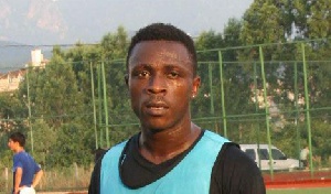 Striker Emmanuel Banahene