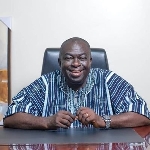 Ing. Kwabena Owusu Aduomi, the independent parliamentary candidate in the Ejisu by-election