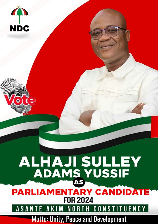 Alhaji Sulley Adams Yussif, aspiring MP for Asante Akim North Constituency