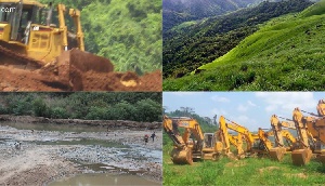 C&G Alesksa is destroying about 24,000 acres of forest reserve through illegal mining