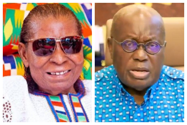 A photo collage of the late Apostle Kwadwo Safo Kantanka and Nana Addo Dankwa Akufo-Addo