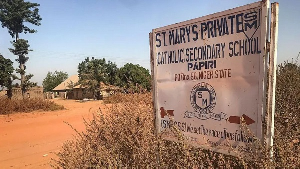 St Mary's Catholic school for central Nigeria where school children were abducted