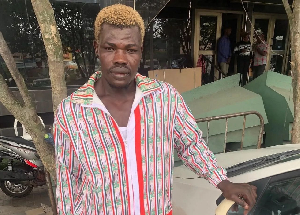Ghanaian boxer Ernest Akushey