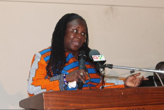 Professor Audrey Gadzekpo, the Board Chair of CDD-Ghana