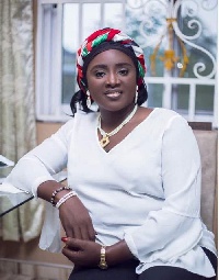 Elected National Women Organiser of the NDC, Hannah Bissiw