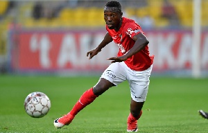 Ghanaian striker Eric Ocansey