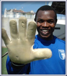 Former Ghana goalkeeper, Richard Kingson