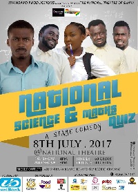Nyansapo in National Science and Maths Quiz comedy