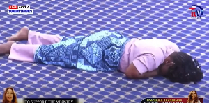 Watch the emotional scenes at Agradaa’s church as members hold first service after her imprisonment
