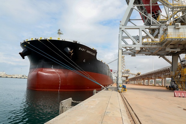 MV BABY HERCULES, a Bauxite carrier