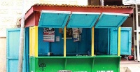 The solar-powered e-kiosk project is being piloted by the NLA