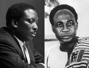 Alex Quaison Sackey And Dr Kwame Nkrumah