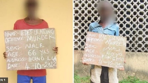 Foto of di crime of two suspects for Akwa Ibom state
