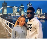 Kuami Eugene and the unknown lady