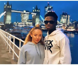 Kuami Eugene and the unknown lady