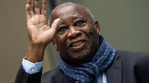 Ivory Coast's former president Laurent Gbagbo