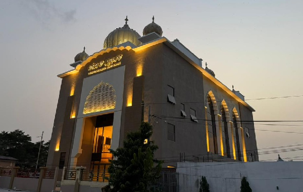 The new Sikh temple