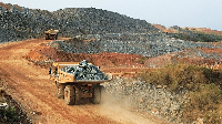 File photo of a mining site