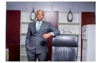 Dr. Kwabena Duffour Junior was made to step aside after the takeover of Unibank by ADB