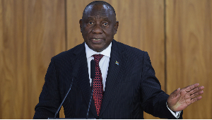 South African President Cyril Ramaphosa South African President Cyril Ramaphosa