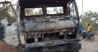 Operation Vanguard soldiers destroyed the trucks which belonged to sand winners