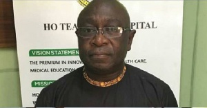 Dr John Tampuori, Chief Executive Officer of the Ho Teaching Hospital