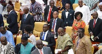 The swearing-in of the 7th parliament