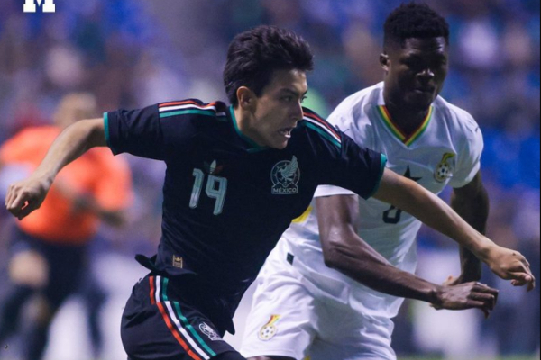 Black Stars lost 2-0 to Mexico