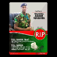 Captain Maxwell Mahama left behind a wife and two children