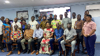 The workshop brought together journalists from across Ghana to explore how the media