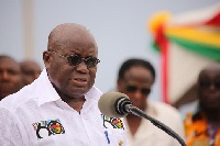 President Akufo-Addo delivering his May Day speech