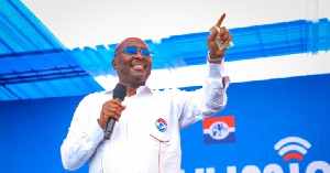 NPP flagbearer, Vice President Dr. Mahamudu Bawumia