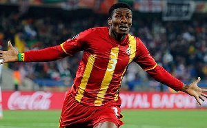 Black Stars Captain, Asamoah Gyan