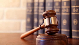 A file photo of a judge’s gavel