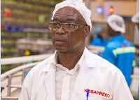 The president and founder of Kasapreko Company Limited, Dr. Kwabena Adjei