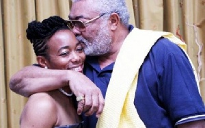 JJ. Rawlings and daughter, Zanetor Rawlings