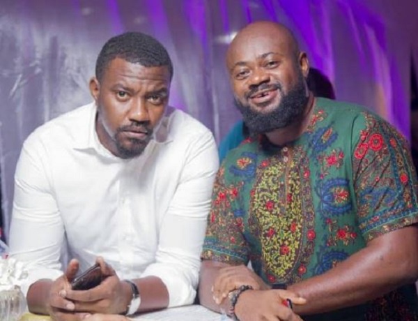 Actor John Dumelo and Sammy Forson