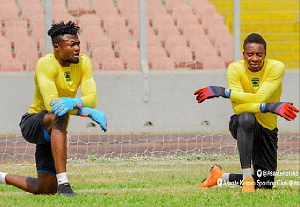 Annan (R) lost his place to Baah in the course of the 2019-20 season