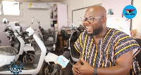 George Appiah, CEO of SolarTaxi
