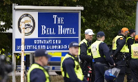 The Bell Hotel was the epicentre of intense protests and counter-protests over the summer