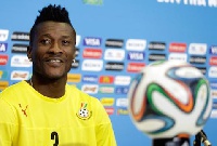 Black Stars striker, Asamoah Gyan