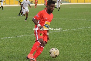 Asante Kotoko midfielder Maxwell Baakoh